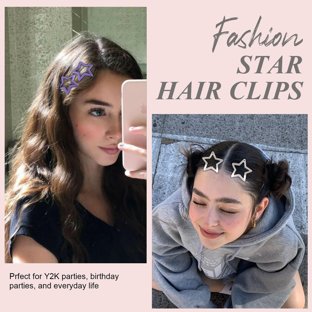 TEBIEKOY star clips in built-in box for easy storage and travel