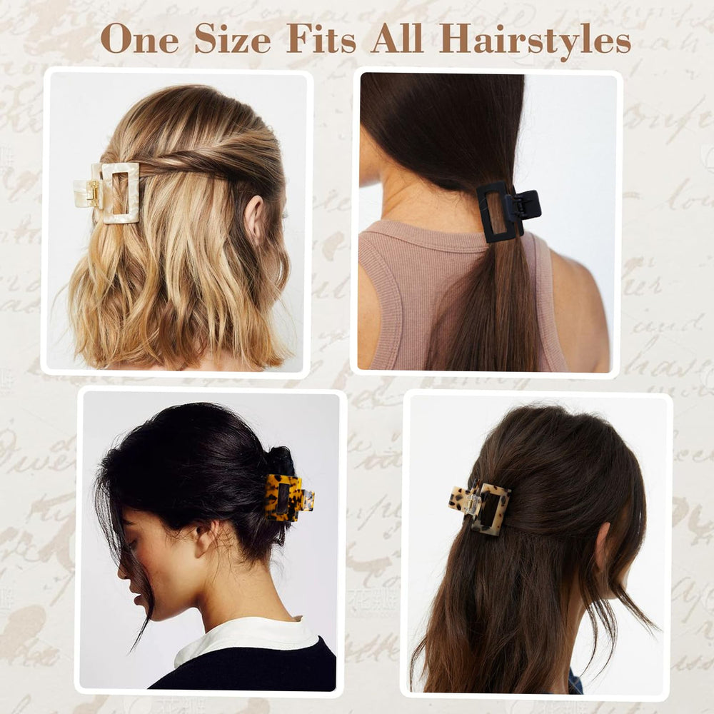 TEBIEKOY black clip pairs with outfits for secure all-day wear.