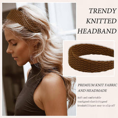 TEBIEKOY headbands feature non-slip design that keeps hair neatly in place throughout the day.