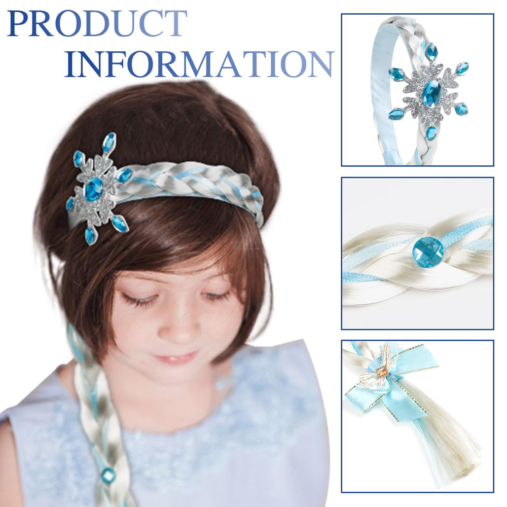 TEBIEKOY Rapunzel wig headband adjustable for snug, comfortable wear