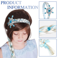TEBIEKOY Rapunzel wig headband adjustable for snug, comfortable wear