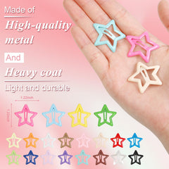 TEBIEKOY star clips come in 20 colors for versatile daily color-matching