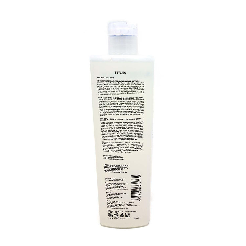 TEC Italy Silk System Shine ends revitalization for softer, healthier-looking hair.
