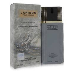 Ted Lapidus Lapidus Pour Homme bottle with crisp scent, ideal for daily wear and evening occasions.