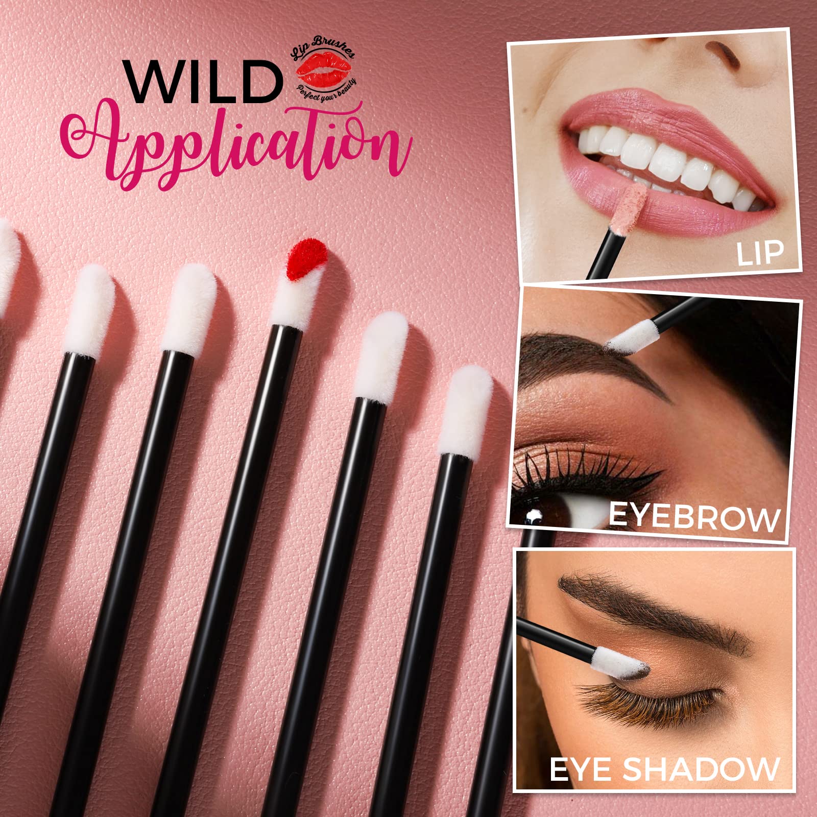 Teenitor lint-free applicators help prevent cross-contamination during multiple-client makeup sessions.