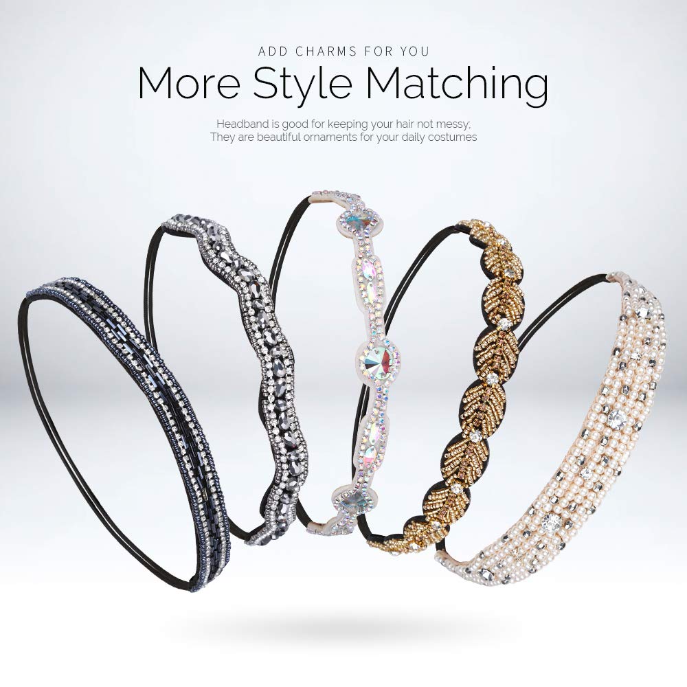Teenitor versatile headbands for weddings, parties, and everyday wear.