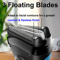 TEEYSO 32B replacement head micro-comb close-up highlights hair-capture in strokes