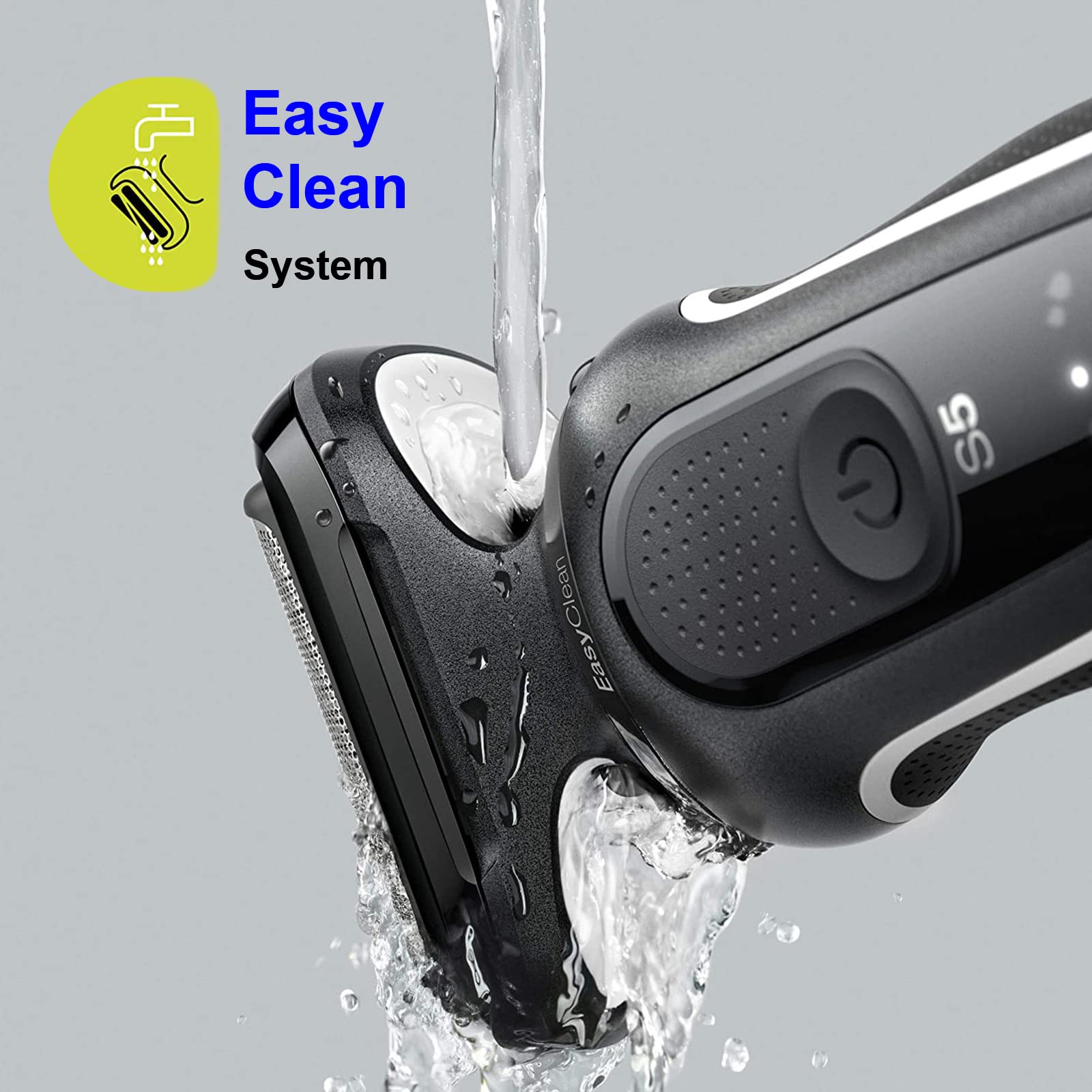 TEEYSO 53B replacement-foil easy-attachment shows quick refresh on your shaver.