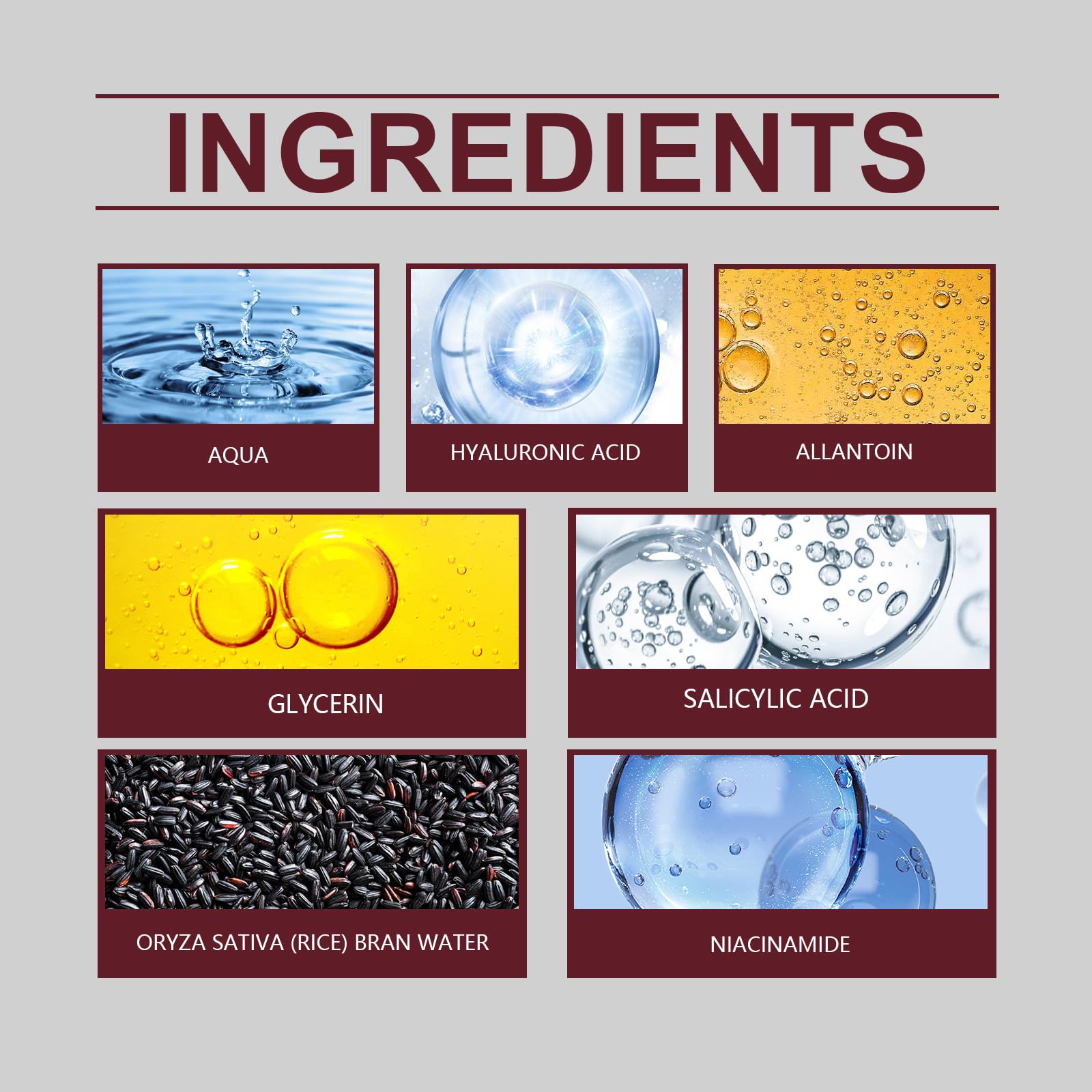 Tehkeya White Rice Ampoule texture close-up showcases gentle liquid peel technology.