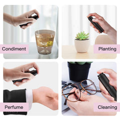 Tekson travel perfume atomizer blue offers 8ml capacity for quick scent refresh.