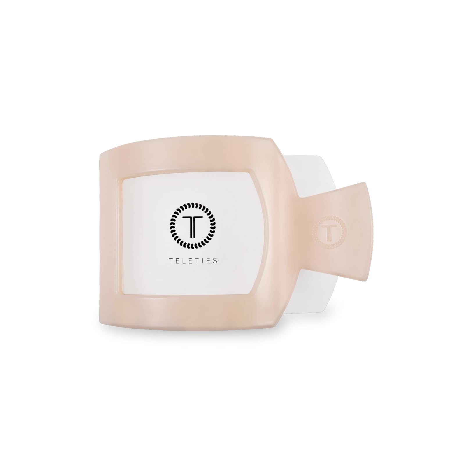 TELETIES flat square clip relax-yoga hold for medium hair