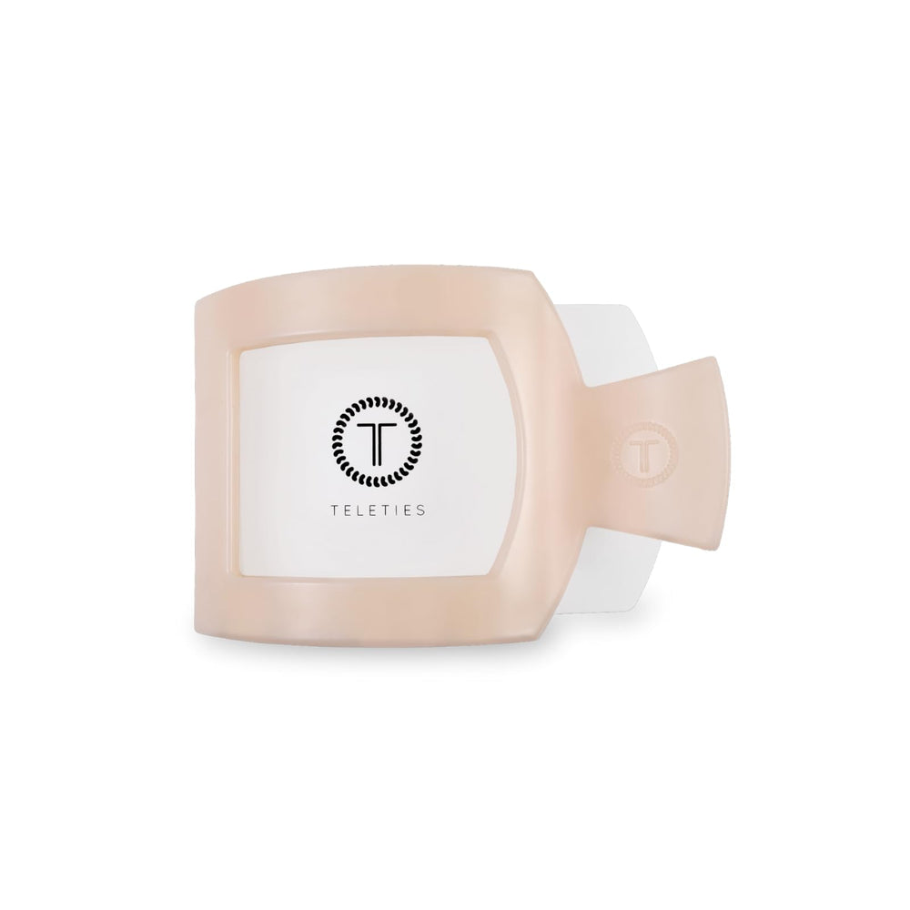 TELETIES flat square clip relax-yoga hold for medium hair