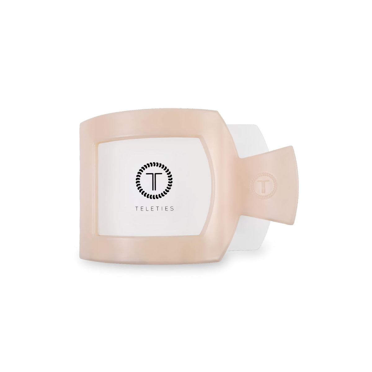 TELETIES flat square clip relax-yoga hold for medium hair