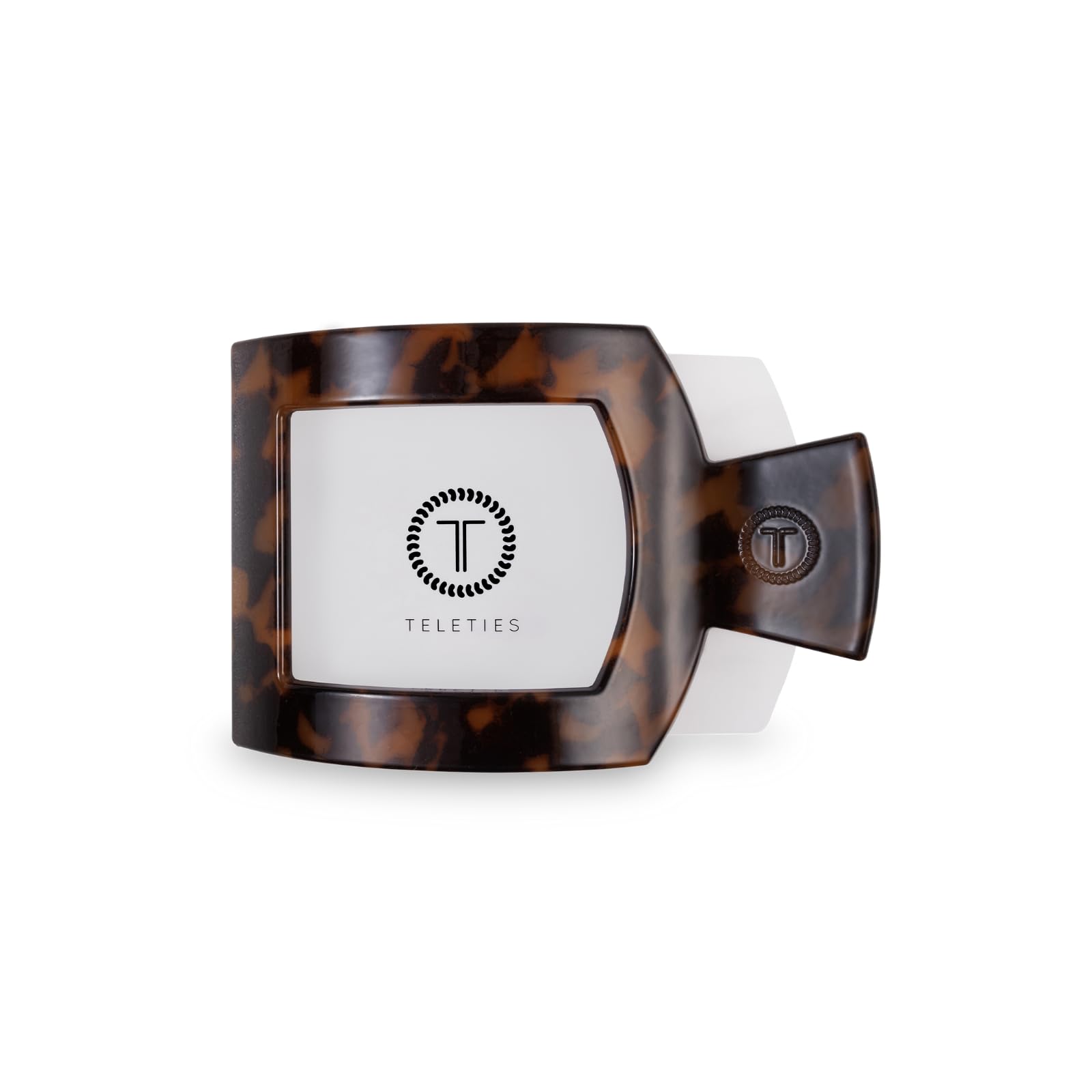 Teleties medium flat square clip for yoga relaxation with secure grip