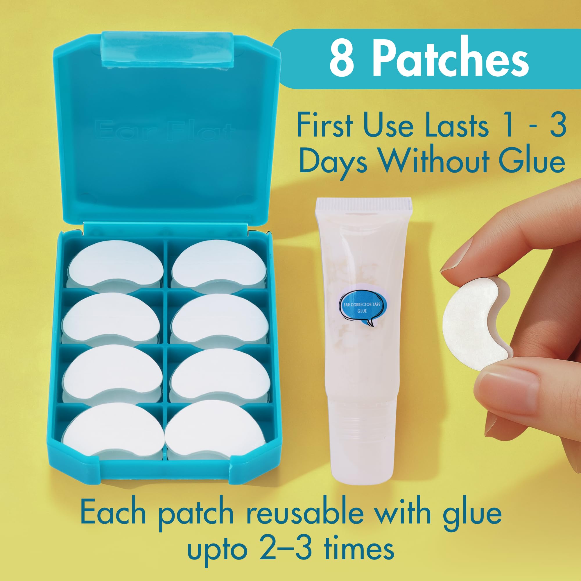 10 TO 6 PICKS hypoallergenic silicone material provides irritation-free use.