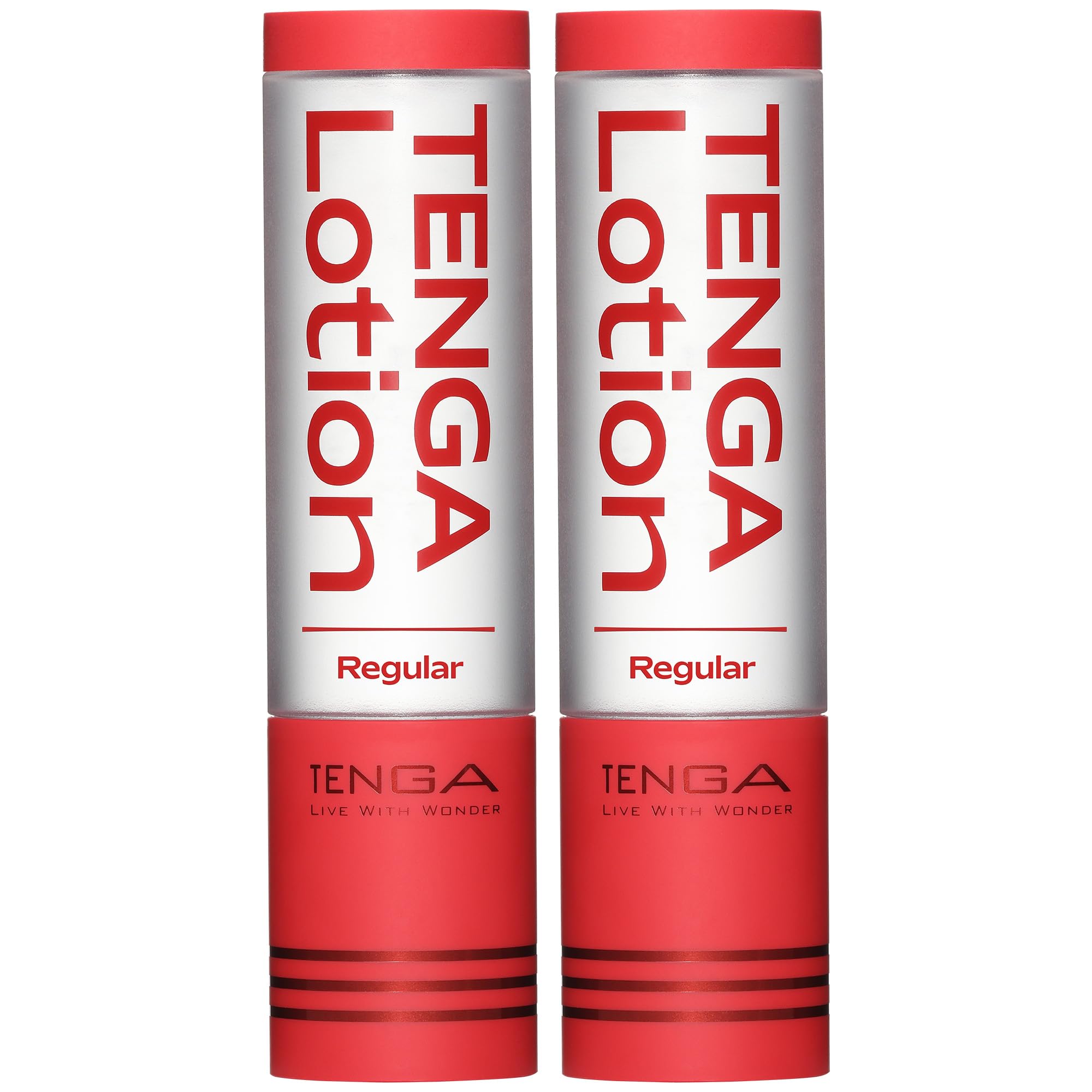 TENGA LOTION TLO-002 RED pack of two bottles offers value and convenience