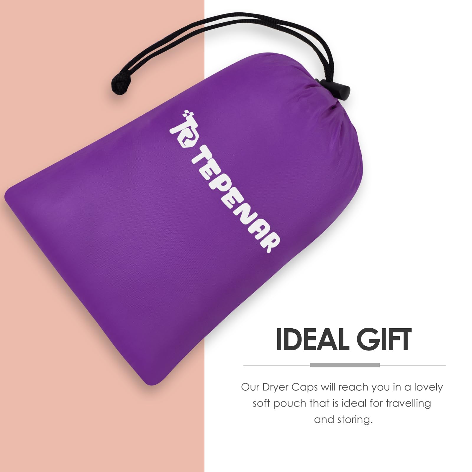 TEPENAR hair dryer bonnet waterproof material ensures durability and easy care.