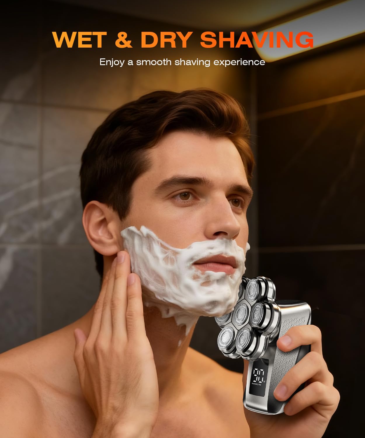 TEPOTZ 360° floating head with double-ring blades adapts to curves