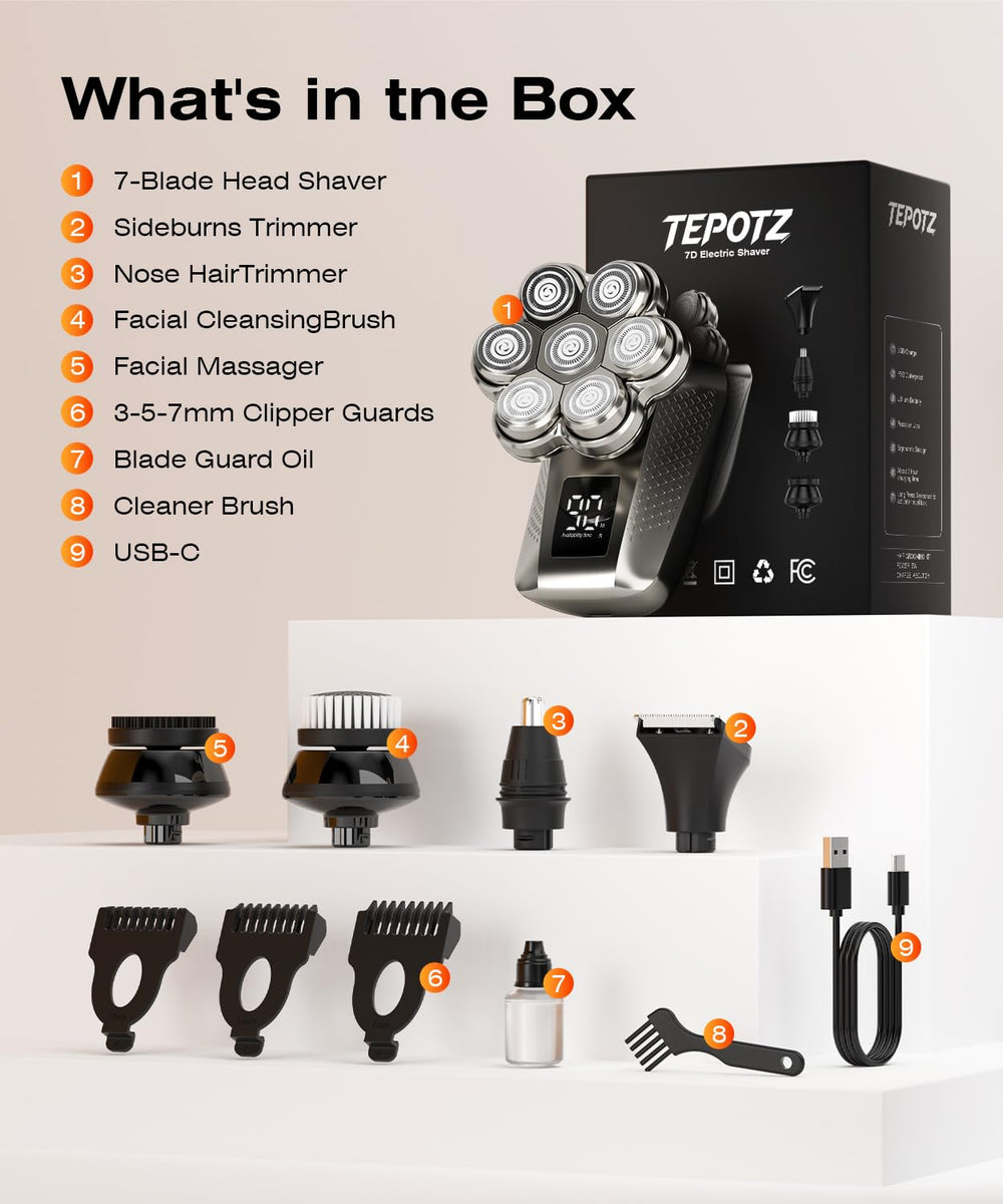 TEPOTZ travel-friendly case keeps grooming gear organized on the go