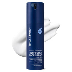 TEREZ & HONOR 6in1 face cream bottle closeup for daily hydration.