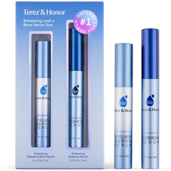 TEREZ & HONOR Advanced Eyelash Serum bottle for lash conditioning.