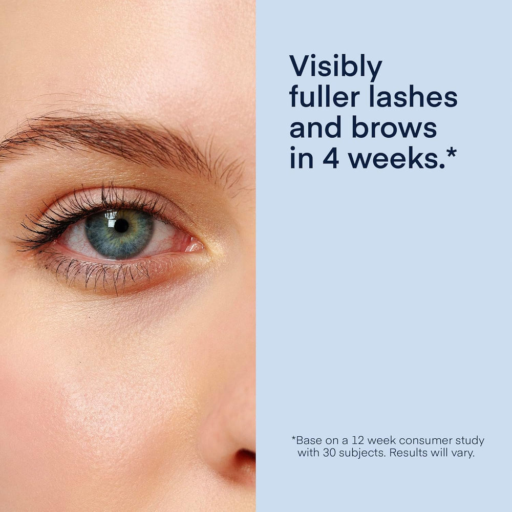 TEREZ & HONOR brow and lash serum application on clean skin supports natural fullness.