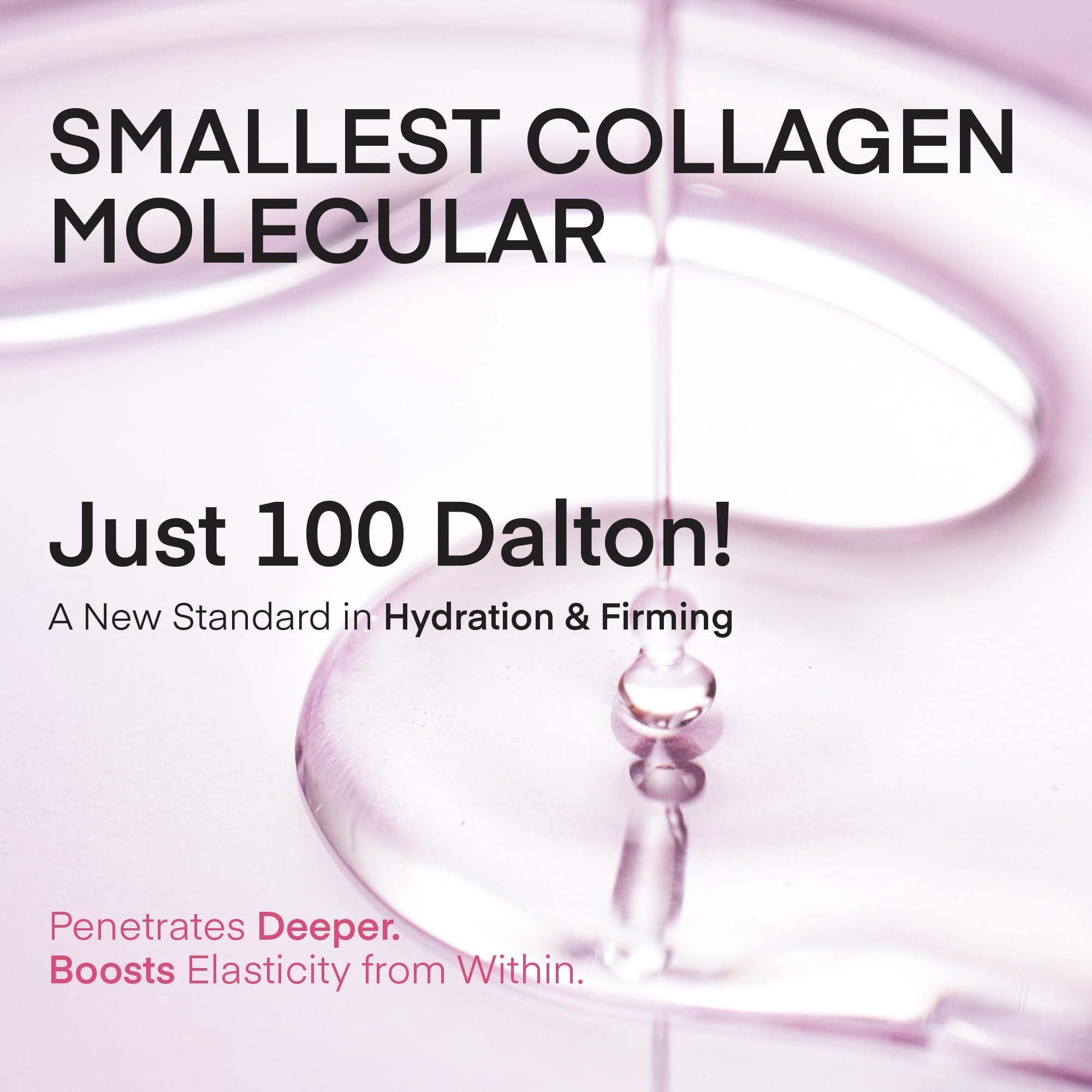 TEREZ & HONOR Collagen Night Wrap Mask demonstrating pore tightening and elasticity