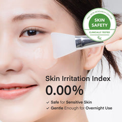TEREZ & HONOR Collagen Night Wrap Mask at bedtime for 24-hour hydration