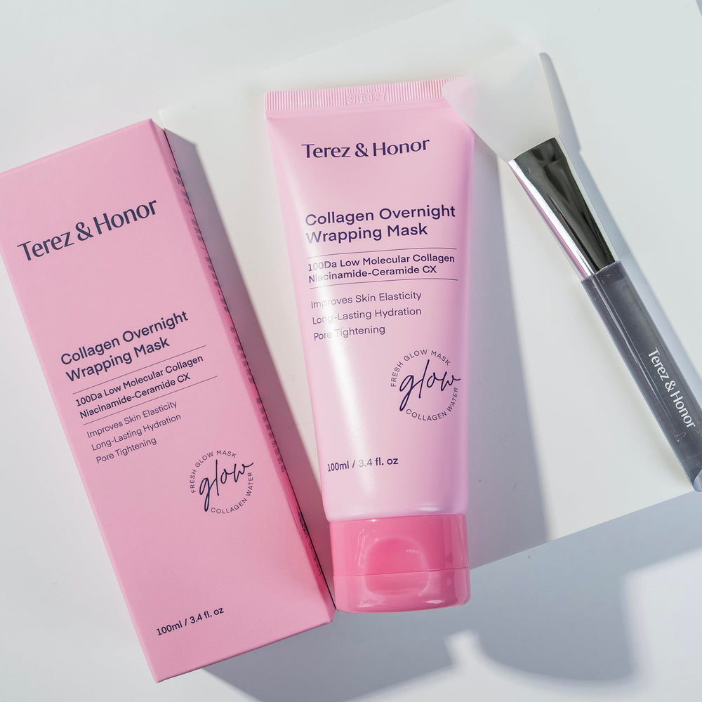 TEREZ & HONOR Collagen Night Wrap Mask peel-off reveal smoother complexion