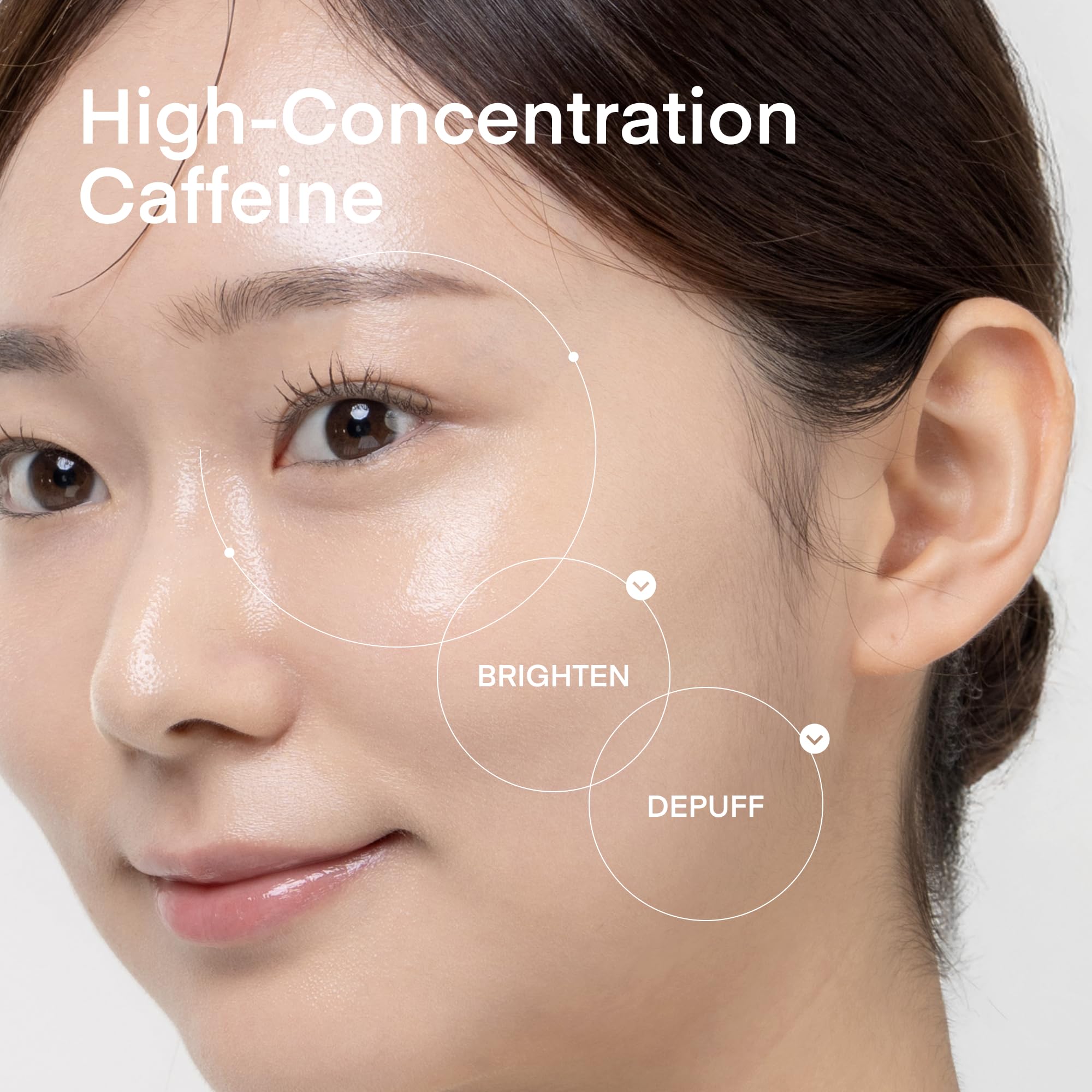 TEREZ & HONOR hyaluronic acid hydration for lasting under-eye moisture
