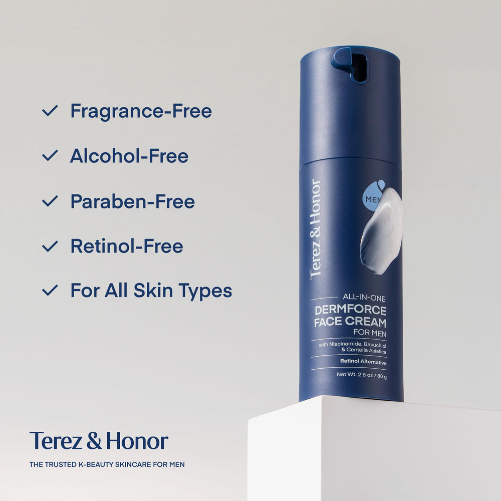 TEREZ & HONOR jojoba oil and squalane hydrate and balance skin.