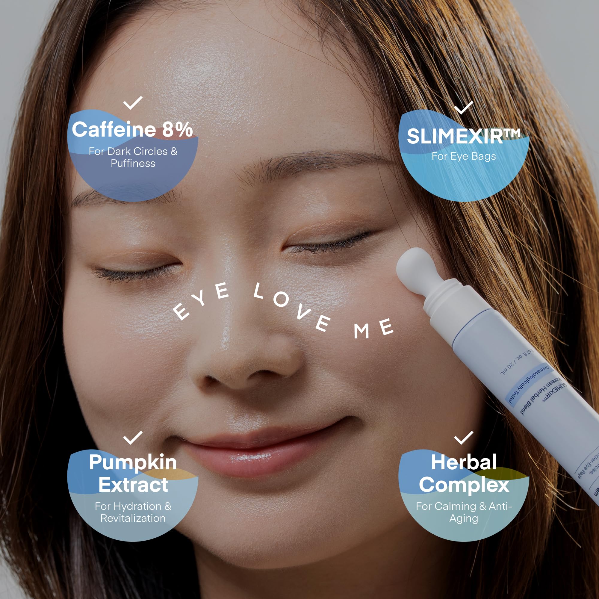 TEREZ & HONOR Korean herbal blend with ginseng for smoother eyes