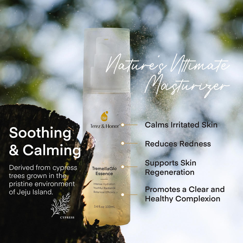 Terez & Honor TremellaGlo vegan cruelty-free badge signals ethical Korean skincare