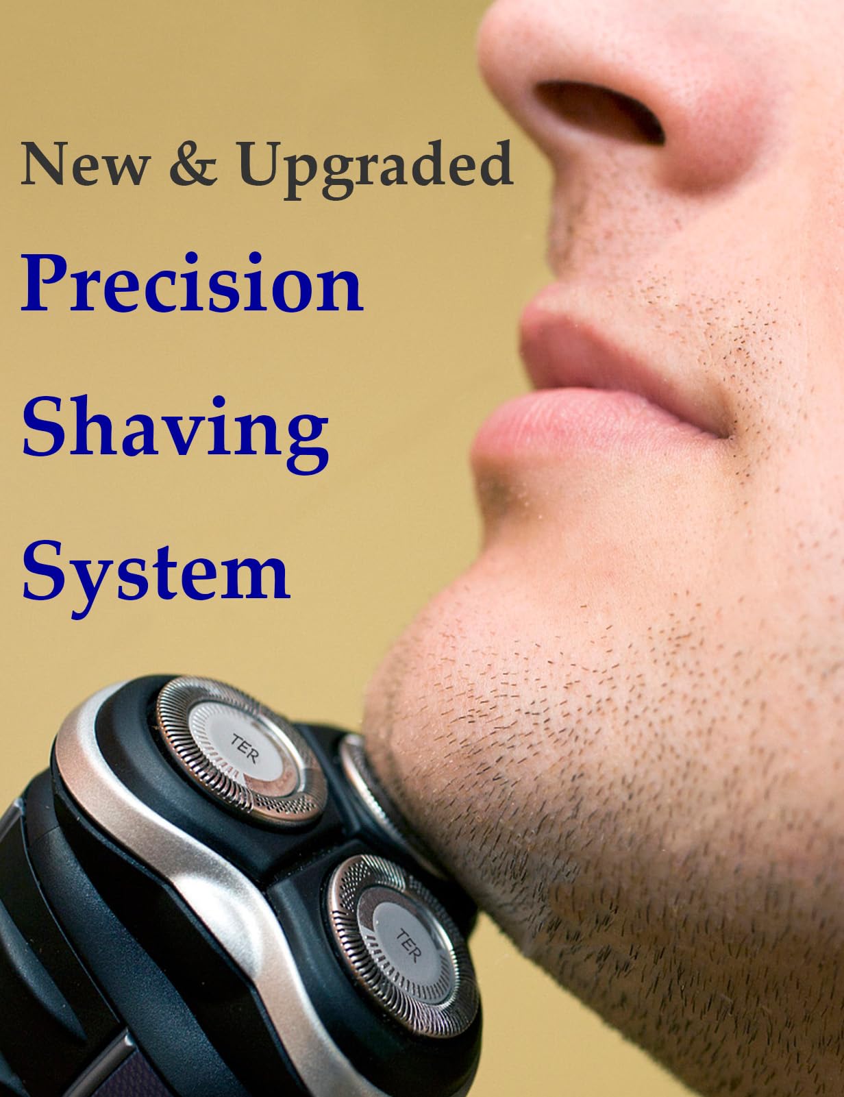 TERMATION HQ8 heads blades included ensure spare blades for steady, uninterrupted grooming.