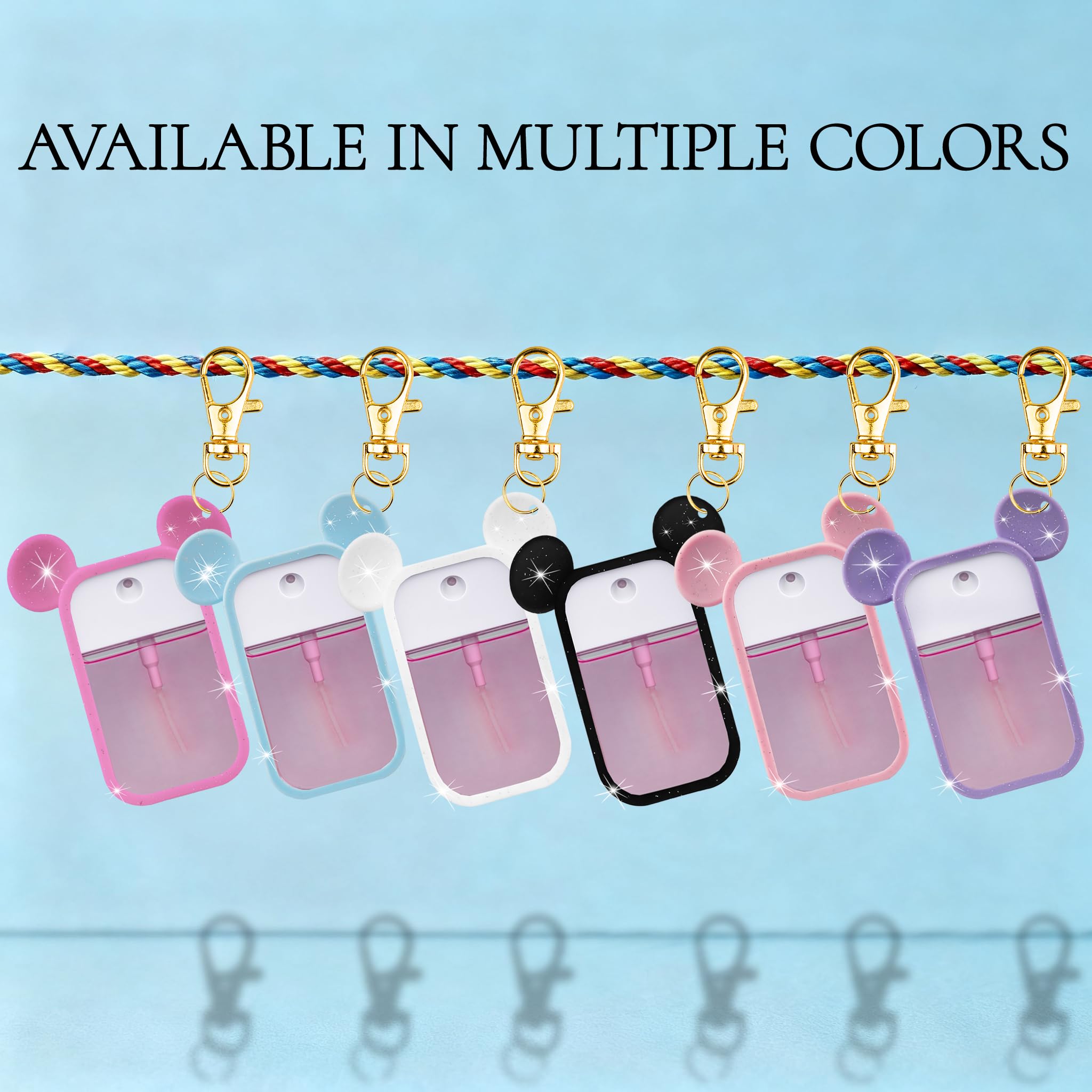 TERPINK black-pink-pack keeps sanitizer stylishly organized anywhere
