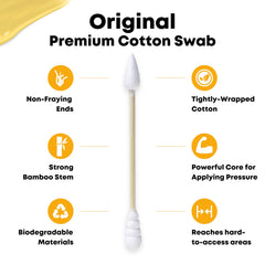 TerpTitans Original fine-point swabs offer pinpoint precision for delicate tasks.