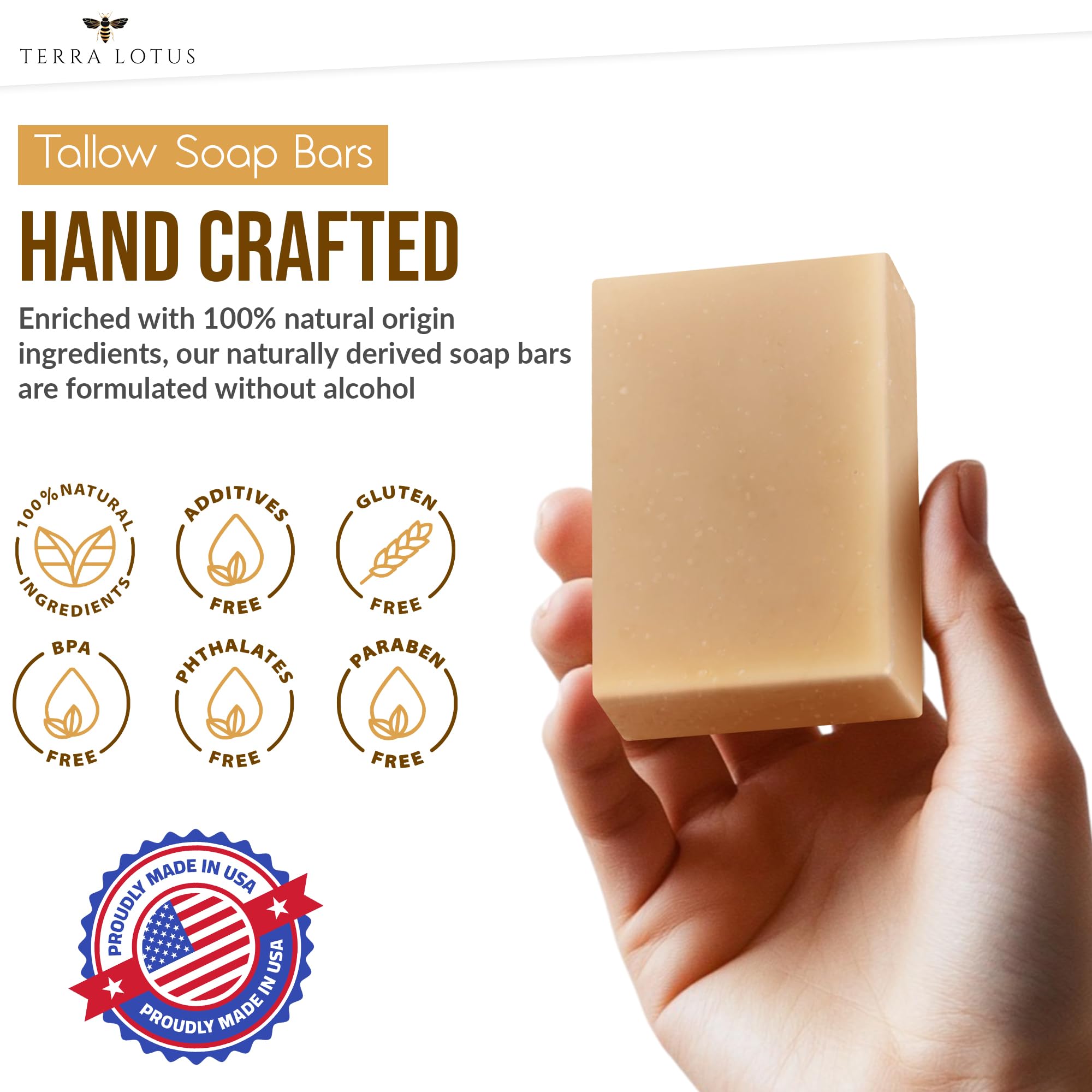 Terra Lotus honey infusion texture emphasizing antioxidant-rich skin conditioning.