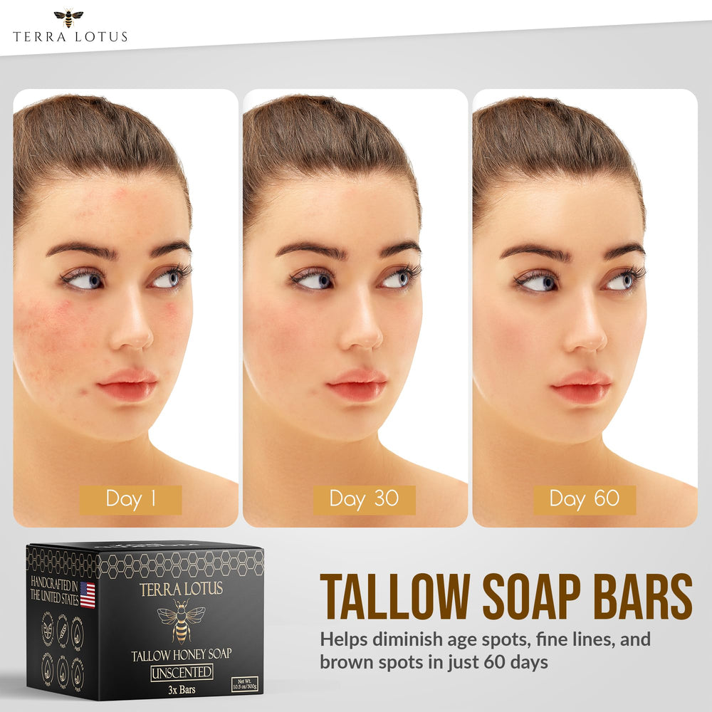 Terra Lotus natural ingredients oils visible in bar texture for nourishment.