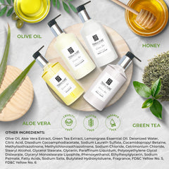 Terra Pure Ecobox body wash bottle presenting spa-like shower experience.