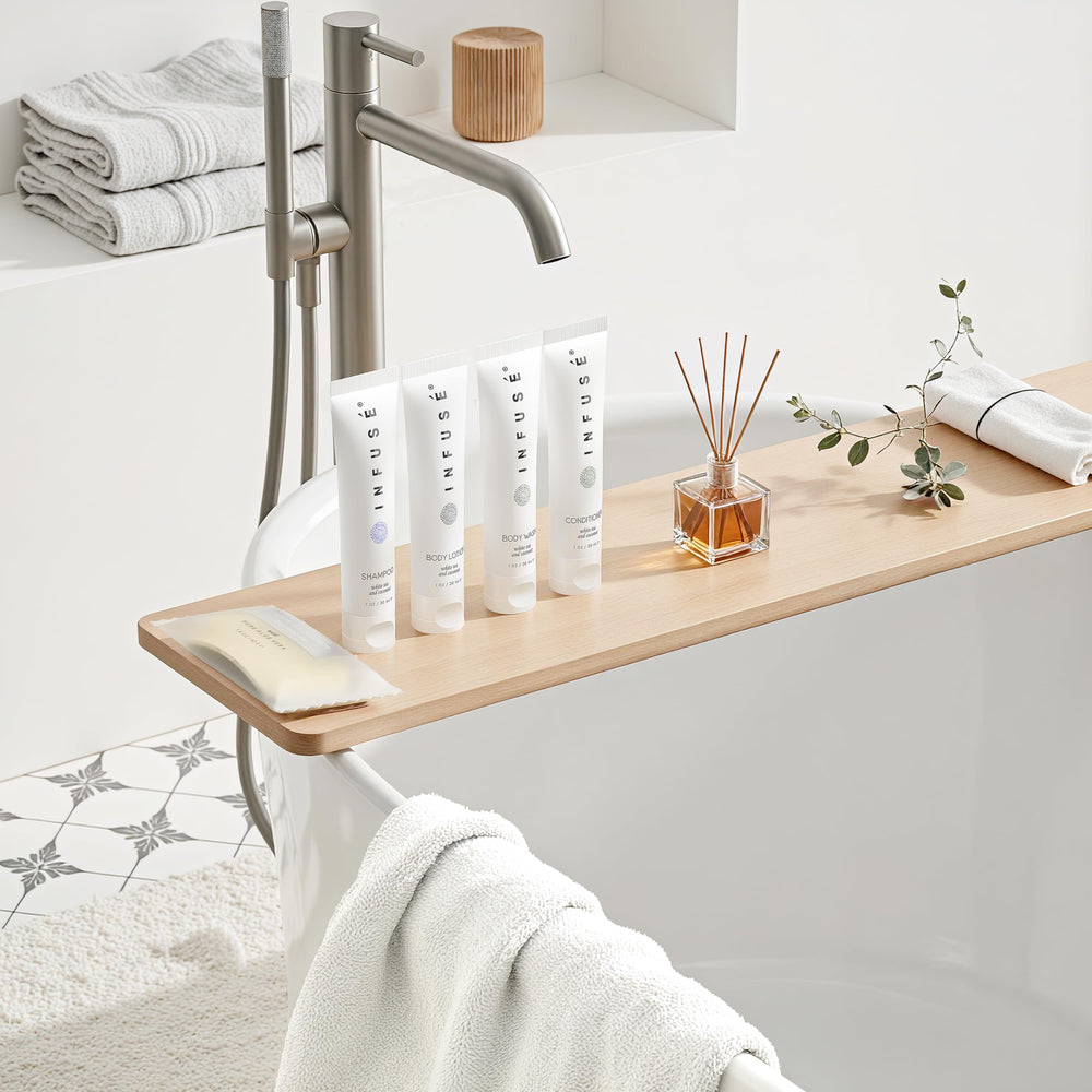Terra Pure Infuse kit presentation image emphasizing premium hospitality packaging.
