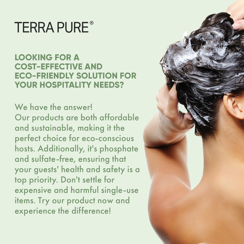Terra Pure natural ingredients visual illustrating plant-based formulation.