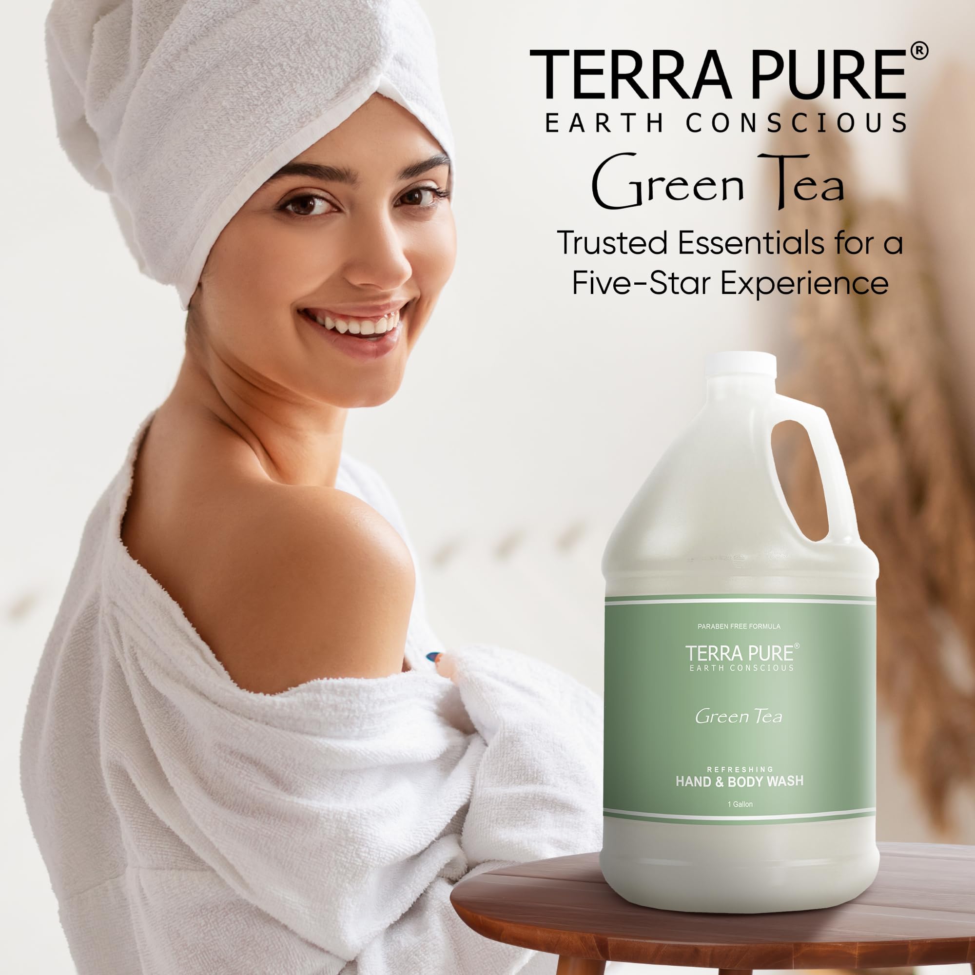 Terra Pure veggie-based formula packaging aligns with eco-conscious choices.
