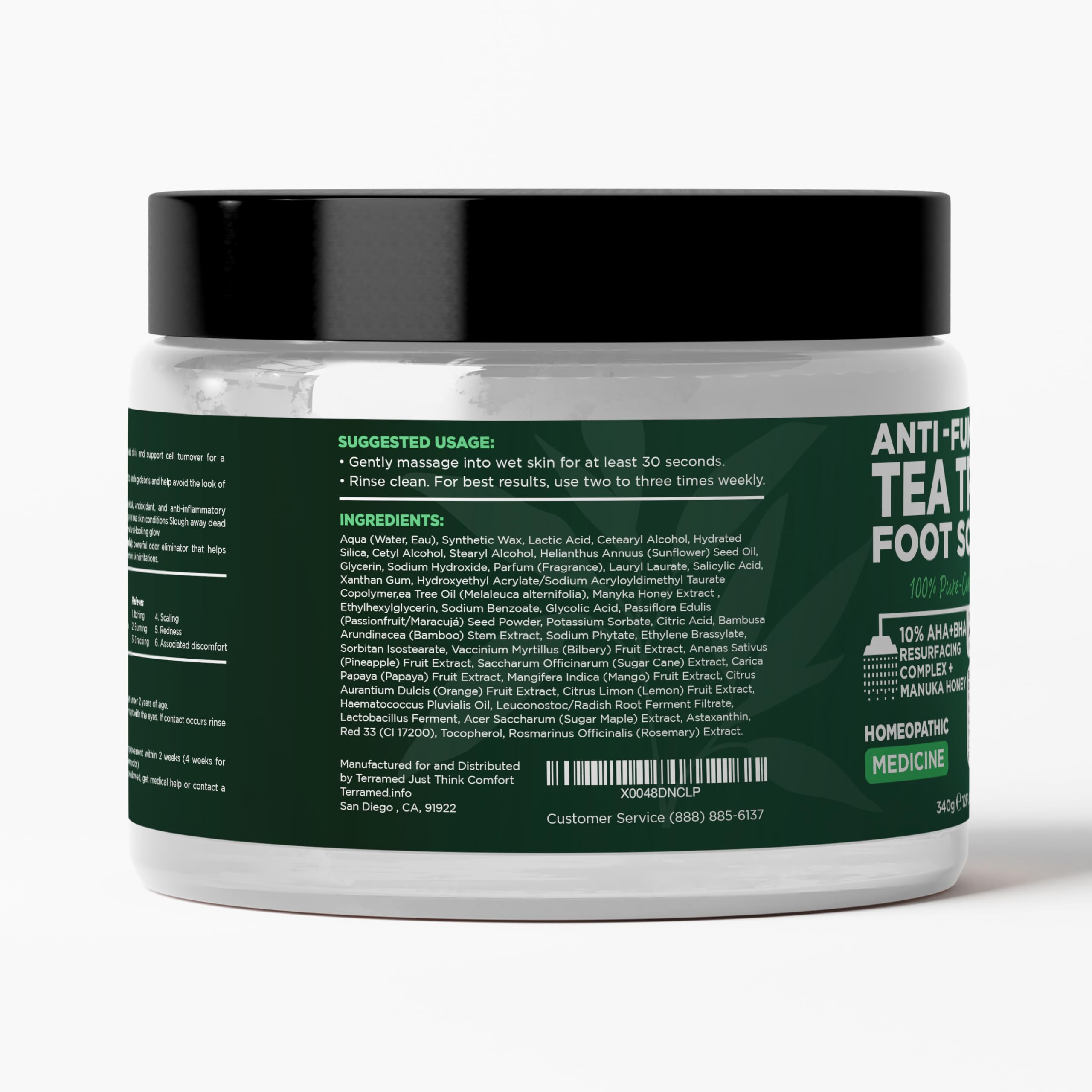 Terramed Just Think Comfort daily foot care routine aid for comfortable feet.