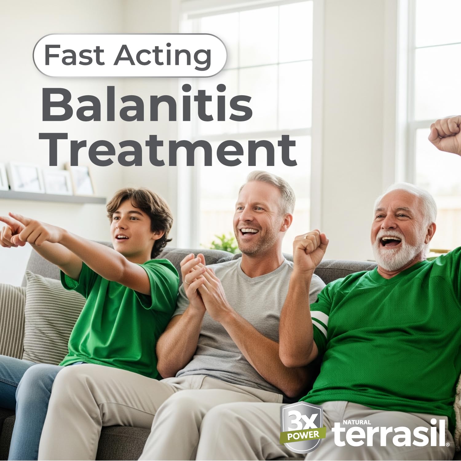 Terrasil Balanitis Soap for Men natural calendula and jojoba ingredients close-up.