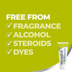 Terrasil bed-sore ingredients beeswax and shea nourish and moisturize the skin.