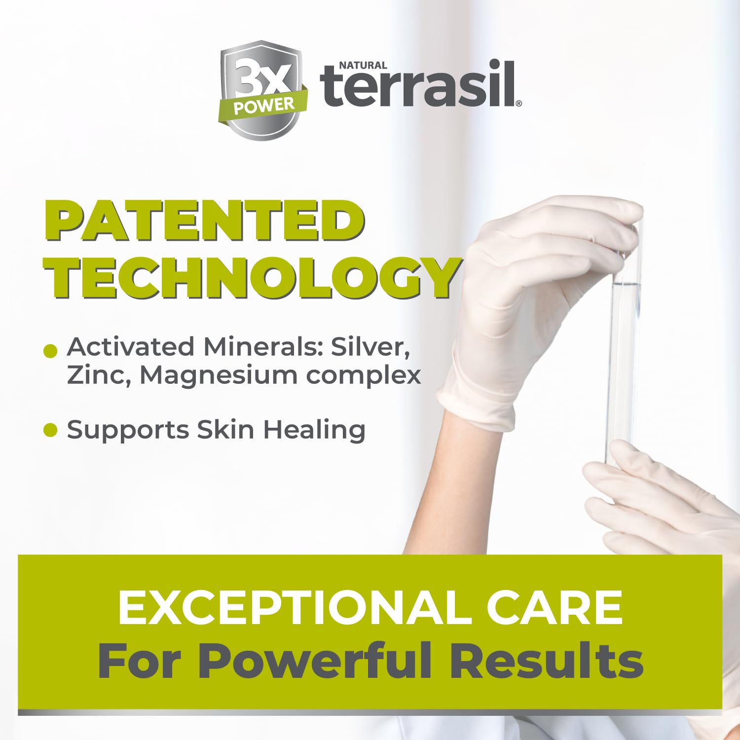 Terrasil Folliculitis Soap peppermint oil drops illustrate itch relief potential