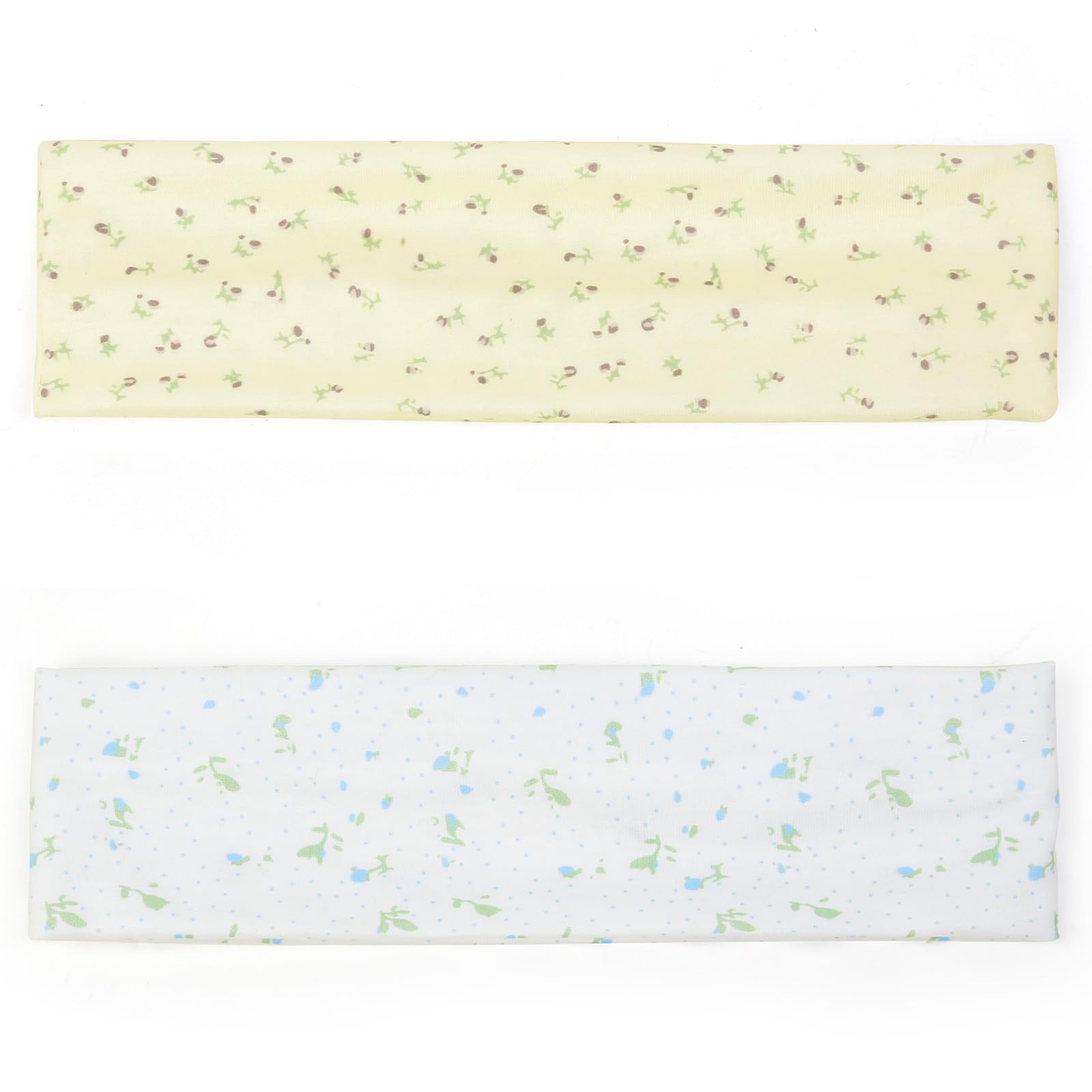 TERSE blue and white stripe headband pairs with casual outfits.