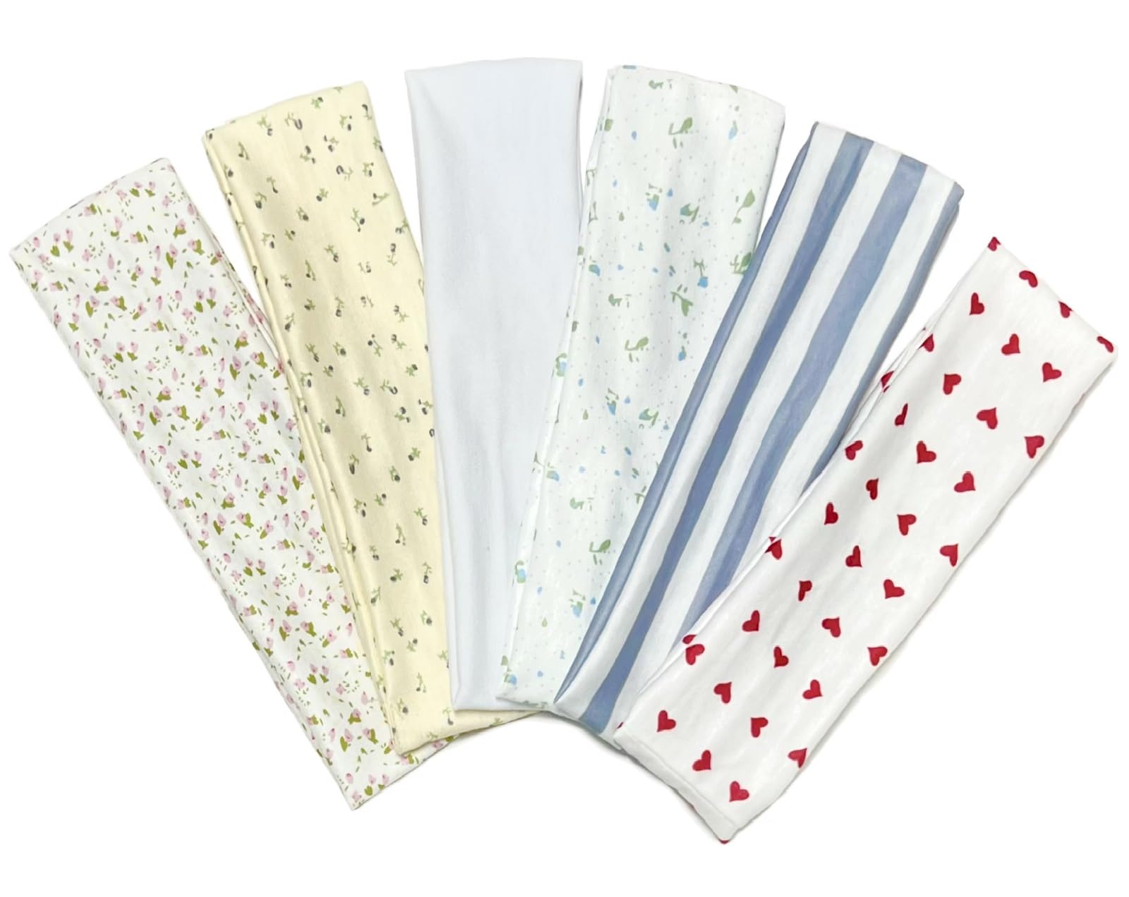 TERSE women's headbands floral pattern, non-slip fit for all-day wear.