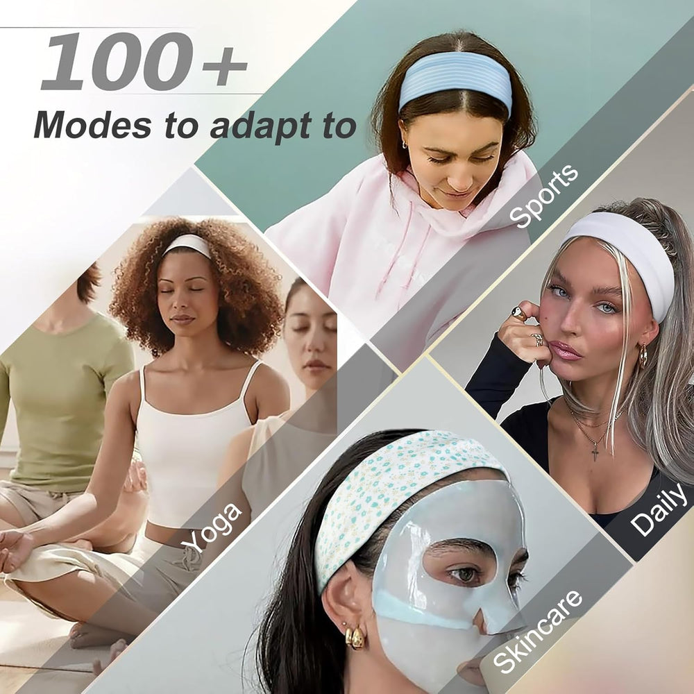 TERSE gray headband for women pairs with casual outfits and easy styles.