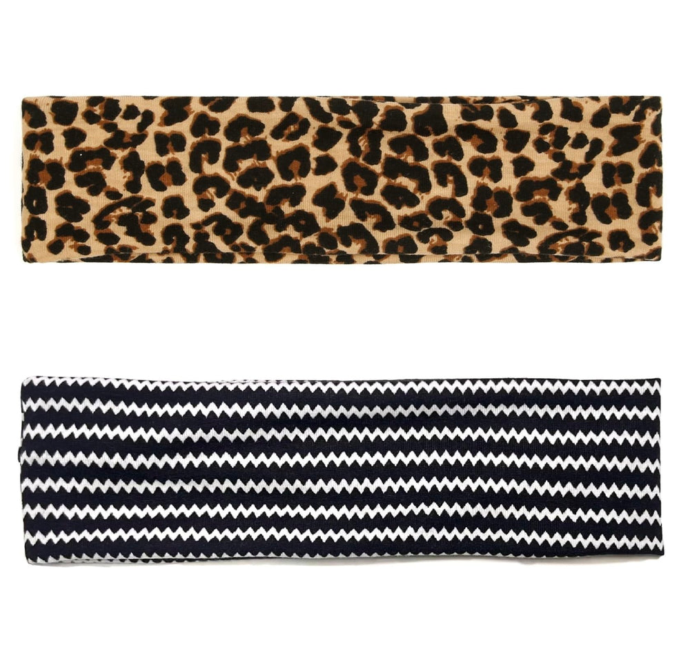 TERSE headband black keeps hair in place with soft, non-slip comfort.